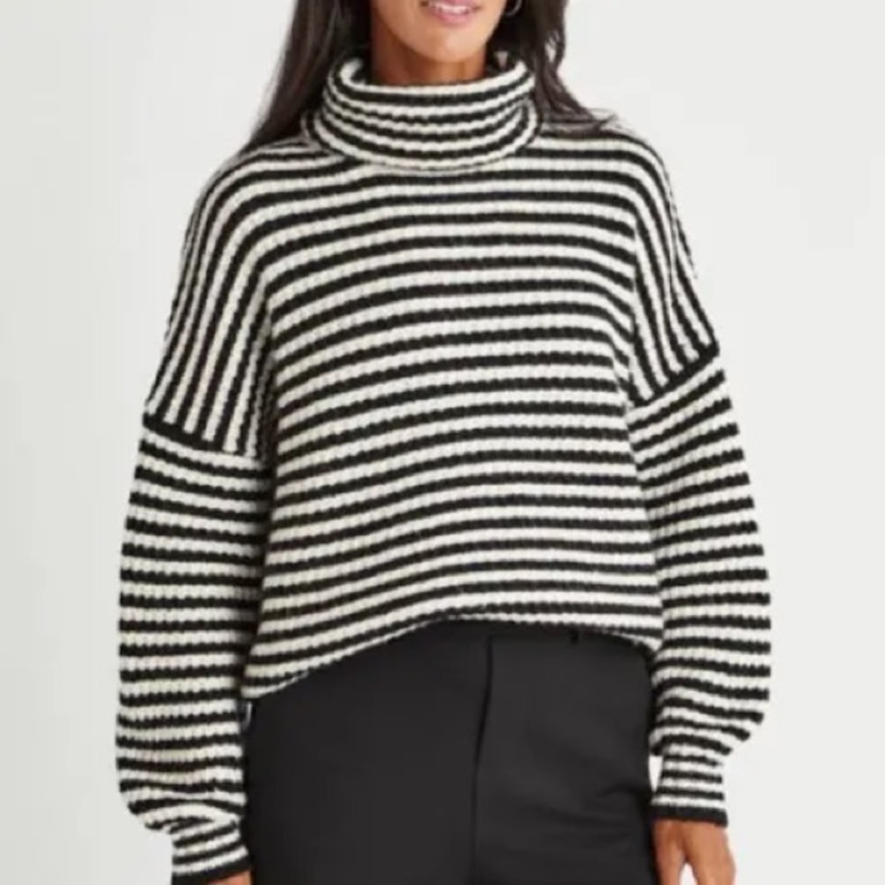 Splendid Cowl Neck Sweater